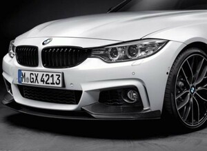 ●BMW F32 F33 F36 4シリーズクーペ/カブリオレ/GC用 Mパフォーマンスタイプ カーボンスポイラー/バンパーリップ/カーボンリップ/人気/MPER