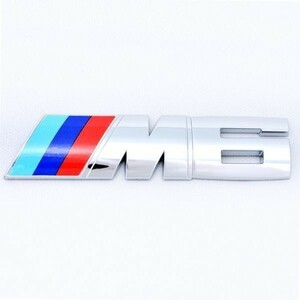 *BMW M6 Logo rear emblem /E28/E63/E64/F13/F06/F14/F07/ popular commodity / chrome emblem / trunk emblem /630/640/645/650/E63M6/F06M6