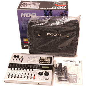 ZOOM HD8 CD Hard Disk Recording Studio　ズーム HDD ハードディスク レコーディング スタジオ PC連携 MTR マルチトラック レコーダー