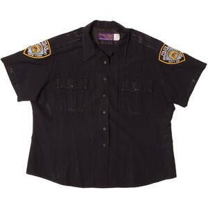 NYPD ユニフォーム S/S シャツ W's 46　ニューヨーク市警察 制服 女性用 半袖 HORACE SMALL