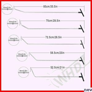 WHDZ デントツールセット 全キット 板金道具 作業 し出し工具 車 PDR セット ツール デントリペア 車 325の画像2
