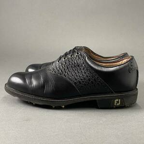 Bd13 FOOTJOY フットジョイ ICON アイコンシリーズ レザーシューズ ゴルフシューズ 革靴 9W（27cm相当）メンズ 紳士 ゴルフウェアの画像2