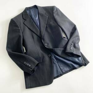  Cd15 Oldgate Mill オールドゲートミル テーラードジャケット スーツジャケット ストライプ ブラック XSサイズ相当 メンズ 紳士服
