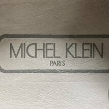 Dd20 MK MICHEL KLEIN ミッシェルクラン ローカットシューズ レザースニーカー レザー切り替え 37/23.5cm 履きやすい◯ レディース 女性用_画像7