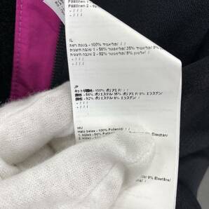 Gd24 《美品》 MILLET ミレー フリースジャケット バイカラー ブラック ピンク アウトドア Mサイズ相当 ロゴ レディース 女性服の画像7