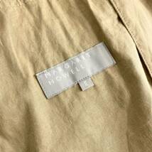 Gd24 MARGARET HOWELL マーガレットハウエル シャツジャケット ミリタリージャケット 2/Mサイズ相当 コットンシャツ レディース 女性用_画像6