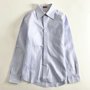 Dd30 Paul Smith ポールスミス 長袖シャツ ドレスシャツ ライトブルー コットン100% Lサイズ メンズ 紳士服