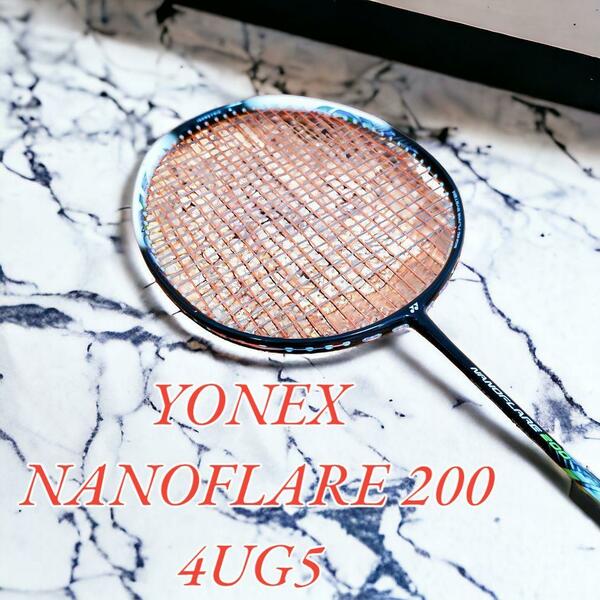 YONEX nanoflare 200 バドミントンラケット 4UG5 ヨネックス ナノフレア 