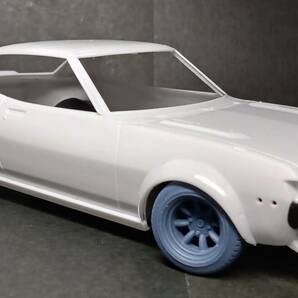 SP37 ①ハセガワ製TA22トヨタCELICA用ローダウンパーツ THEストリートシリーズ 1/24scale カーモデル用 1台分 3Dプリント レジン製の画像8