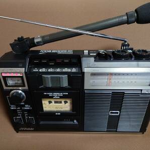 ☆★美品 Victor ビクター RC-525■ZOOM SHOOTER MIC搭載 AM/FM 2バンドラジカセ■ラジオ・カセット動作品★☆の画像9