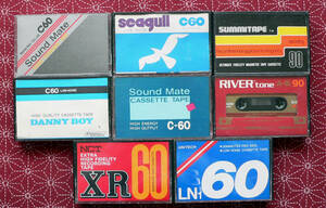 * used cassette tape - 8ps.@/. goods? patch thing? change lever goods? excellent article?, various! *