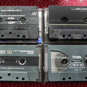★ 中古カセット テープ / METAL (メタル) - ８本 / TDK、That's、SONY ★の画像3