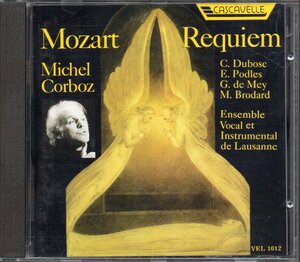 ミシェルコルボ MICHEL CORBOZ MOZART:REQUIEM D MOLL KV 626