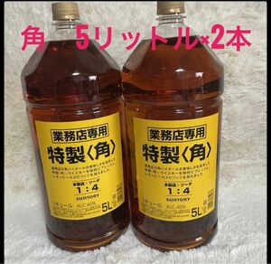 角　5リットル　2本　まとめ売り　