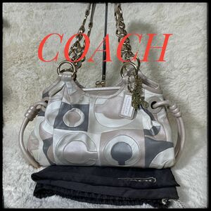 コーチ　COACH ショルダーハンドバッグ　13481 希少　保存袋付き　パッチワーク