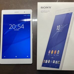 SONY Xperia Z3 Tablet Compact SGP612JP/W 32GBの画像1