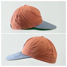 希少 レアカラー 90's USA製 VINTAGE POLO CHINO ロングビル キャップ 帽子 CAP Ralph Lauren 6P ラルフローレン ポロ 90年代 ビンテージ_画像3