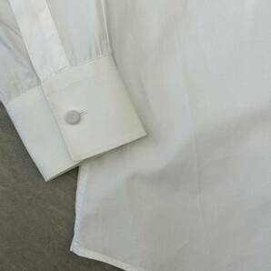 ドルチェ&ガッバーナ コットン シャツ ホワイト 40 Dolce&Gabbana 長袖 白 ワイシャツ ドレスシャツ フォーマルの画像7