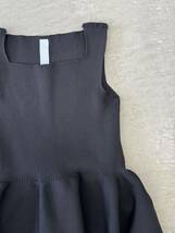 CFCL ノースリーブ ニット ワンピース ブラック F POTTERY SLEEVELESS DRESS ドレス _画像2
