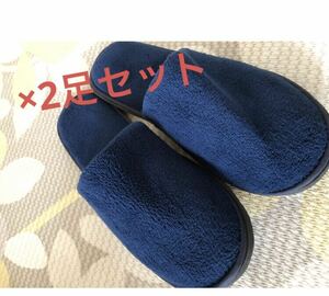  immediately shipping! soft slippers 2 pairs set 