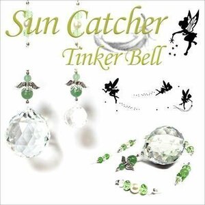 トップ 約20mm 天然石 グリーンアベンチュリン Tinker Bell 妖精のサンキャッチャー パワーストーン アクセサリー インテリア SN1-13-1