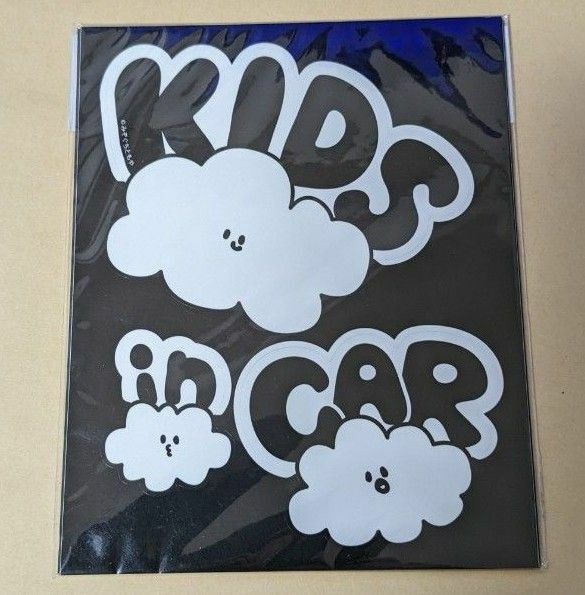 KIDS IN CAR ステッカー　CLOUD　FAMILY 2