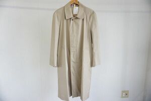 【即決】LANVIN ランバン メンズコート 薄手 スプリングコート ベージュ系 サイズ：R48-45【878454】