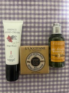 L’OCCITANE ロクシタン おまけハンドクリーム　シャワージェル　ボディソープ　石鹸