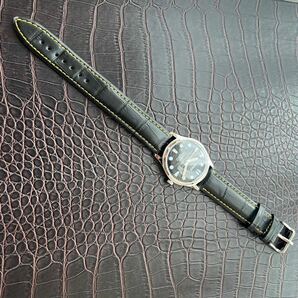 【美品・調整済】オリス ORIS ビンテージ 機械式 手巻き ウォッチ 腕時計 メンズ 中古 アンティーク 動作良好 ディズニー ミッキー NO.727の画像2