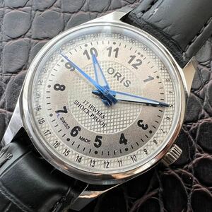 【お値下げ歓迎】オリス ORIS ビンテージ 機械式 手巻き ウォッチ 腕時計 メンズ 中古 アンティーク 動作良好 ディズニー ミッキー NO.756