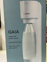 【新品未開封】 GAIA［ガイア］ ソーダストリーム スターターキット［ホワイト］ 炭酸水メーカー sodastream_画像2