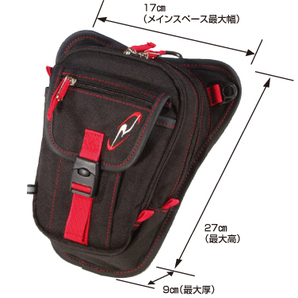 ☆送料無料！ ROUGH&ROAD ラフ&ロード ホルスターバッグ F-ホルスター カーキ 2.2L RR9452の画像10