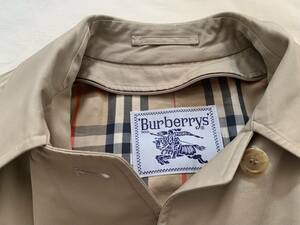 ★バーバリーロンドン　Burberry　ギャバジンステンカラーコート