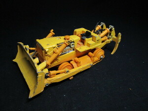 [ anonymity delivery ] Yonezawa minicar YONEZAWA TOYS Komatsu BULLDOZER D355A small . model with defect 