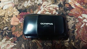 オリンパス ミュー OLYMPUS μ[mju:] コンパクトフィルムカメラ シャッター、フラッシュ動作OK 新品電池