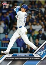 ■TOPPS NOW 2024　大谷翔平　ドジャース移籍　1号ホームラン　記念カード　Shohei OHTANI card #36　ゆうパケットポストmini可能③_画像1