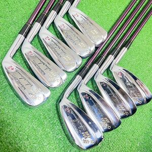 1円スタート　HONMA ヒロホンマ　CL-606 アイアンセット　3.4.5.6.7.8.9.10.11 全9本　HIGH-POWERED フレックス　R-1 カーボンシャフト