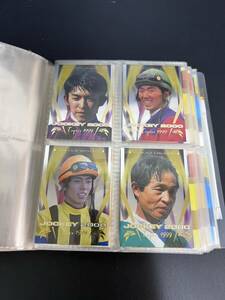1円スタート　競馬　騎手　カード　2000年　JOCKEY JRA トレカ　コレクター　保管品　お宝　まとめ　大量