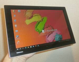 ★動作良好 Windows10Enterprise 東芝10.1インチタブレット dynabook Tab S80/B ケース＆充電器付属