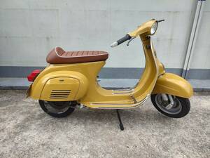 *VESPA* 50s / 100 / 125ET3 for sport seat Brown Cafe Racer 