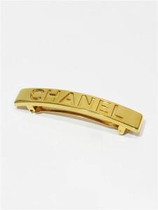 62713 CHANEL ／ シャネル CCロゴ バレッタ