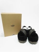 62744 UGG ムートン プラットフォーム サンダル_画像8