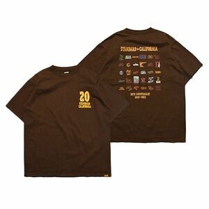 【新品】スタンダードカリフォルニア 20周年 Tシャツ XL ブラウン 茶色 RHC ロンハーマン