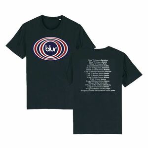 [ новый товар ]blur 2023 Tour Tee футболка черный чёрный XXL