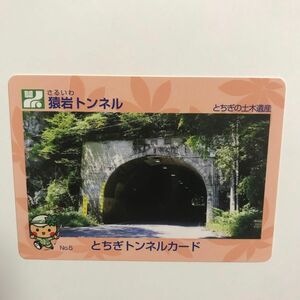 美品 とちぎトンネルカード 猿岩トンネル とちぎの土木遺産 遺産カード とちぎ橋カード 栃木県