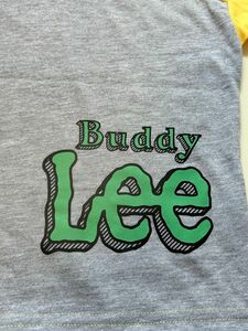 buddy LEE リー　バディーリー　男の子　半袖　シャツ　100cm 半袖シャツ　夏　服　幼稚園　保育園　夏服　黄色　グレー