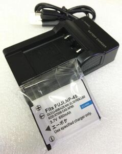 NP-45 EN-EL10 対応互換バッテリー&USB充電器 
