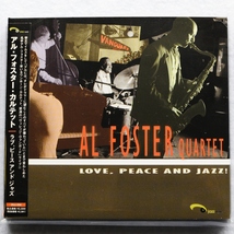 【ジャズ CD】アル・フォスター/ラブ・ピース・アンド・ジャズ/AL FOSTER QUARTET/LOVE, PEACE AND JAZZ！/ヴィレッジ・ヴァンガードLIVE_画像1