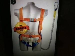  Harness safety belt new standard conform full harness set .. system stop for apparatus light weight whole body protection falling prevention construction site heights safety work for 