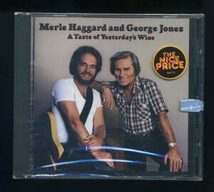 * быстрое решение! новый товар Maar * - защита & George * Jones MERLE HAGGARD GEORGE JONES A TASTE OF YESTERDAY*S WINE